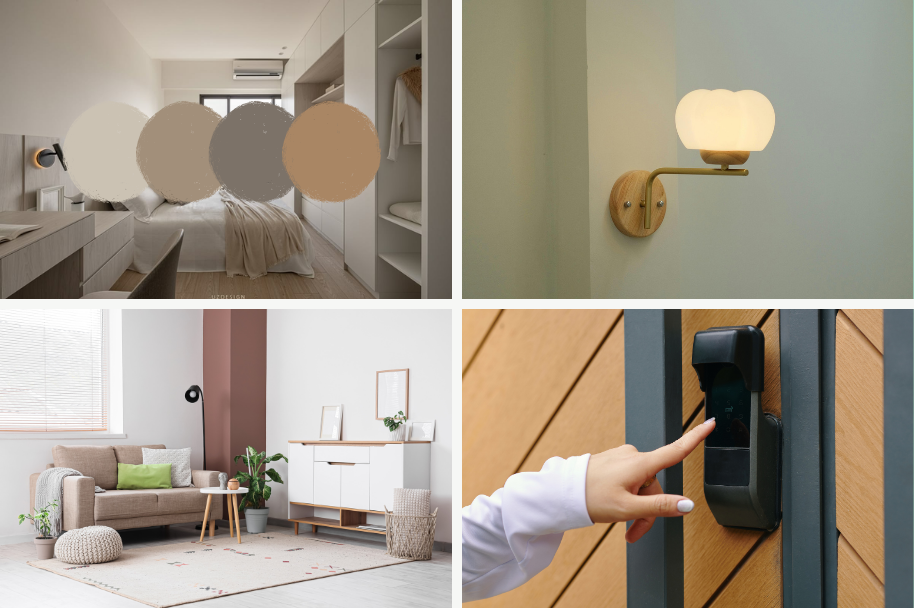 增加租屋質感的工具－配色、燈具、居具、智能家居